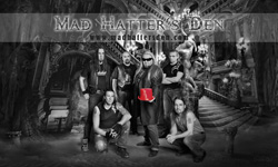 Mad Hatter's Den Welcome to the Den Band Photo