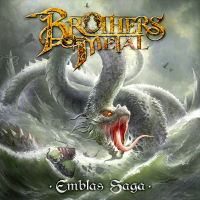 Brothers Of Metal - Emblas Saga Album Art Work