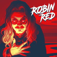 Robin Red - 2021 Self-titled Debut  Album Art